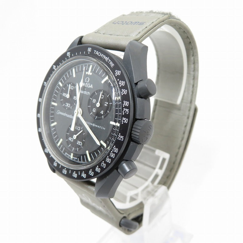 OMEGA | オメガ ×SWATCH MISSION TO MERCURY 腕時計 SO33A100 グレー【瀬戸大橋店】