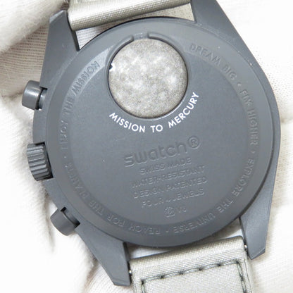 OMEGA | オメガ ×SWATCH MISSION TO MERCURY 腕時計 SO33A100 グレー【瀬戸大橋店】
