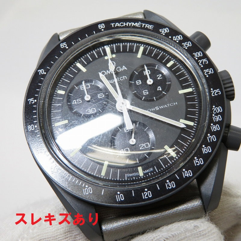 OMEGA | オメガ ×SWATCH MISSION TO MERCURY 腕時計 SO33A100 グレー【瀬戸大橋店】