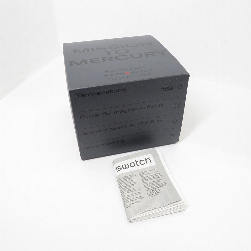 OMEGA | オメガ ×SWATCH MISSION TO MERCURY 腕時計 SO33A100 グレー【瀬戸大橋店】