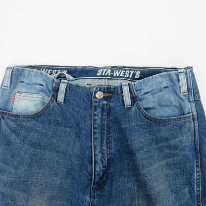 Wrangler | ラングラー WRANGLER × EDIFICE STA-WESTS デニムパンツ インディゴ サイズ：34【瀬戸大橋店】