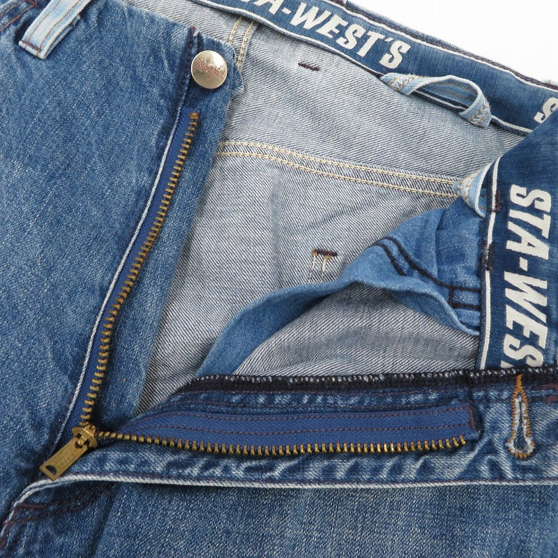 Wrangler | ラングラー WRANGLER × EDIFICE STA-WESTS デニムパンツ インディゴ サイズ：34【瀬戸大橋店】