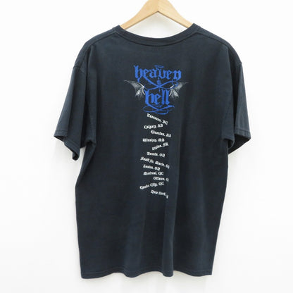 Hanes | ヘインズ Heaven And Hell ロックT/元ブラックサバス 半袖Ｔシャツ ブラック サイズ：M【瀬戸大橋店】