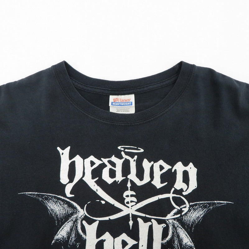 Hanes | ヘインズ Heaven And Hell ロックT/元ブラックサバス 半袖Ｔシャツ ブラック サイズ：M【瀬戸大橋店】