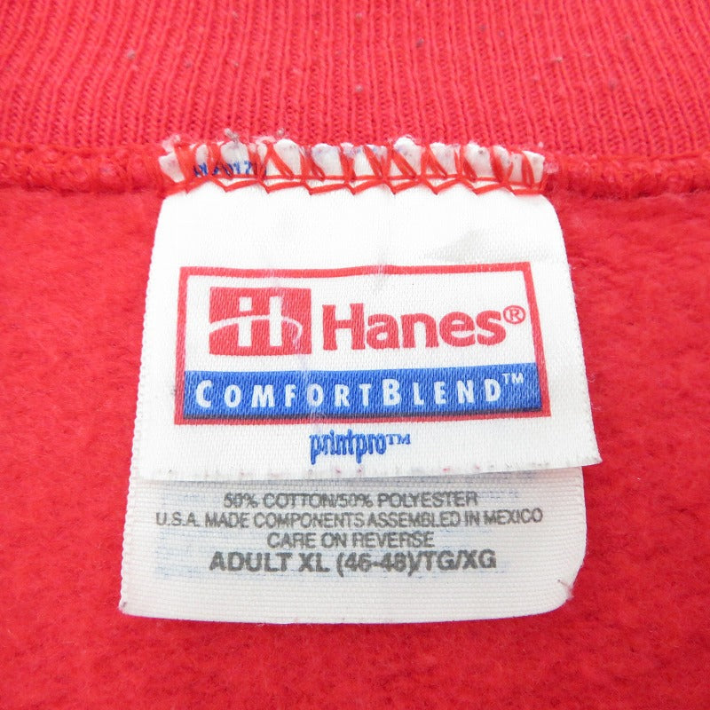 Hanes | ヘインズ スウェット レッド サイズ：XL【瀬戸大橋店】