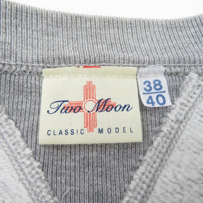 TWO MOON | トゥームーン 両V仕様 スウェット スウェット グレー【瀬戸大橋店】