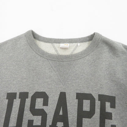 SAPEur | サプール USAPE CrewNeck Sweat スウェット グレー サイズ：M【瀬戸大橋店】