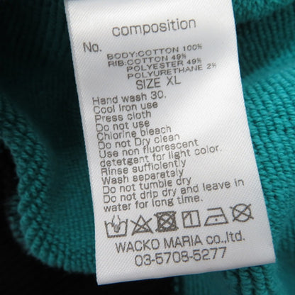 WACKOMARIA | ワコマリア MIDDLE WEIGHT SWEAT SHIRT -TYPE2- スウェット 25FW-WMC-SS09 グリーン サイズ：XL【瀬戸大橋店】