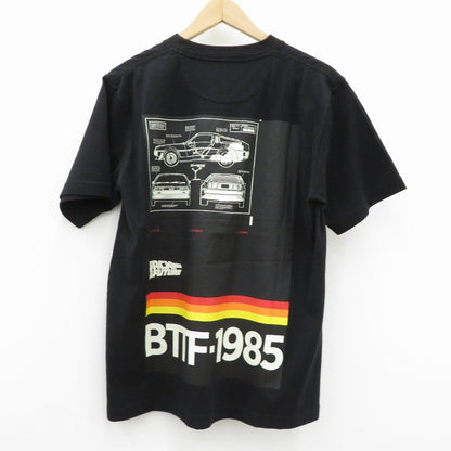 WHITE MOUNTAINEERING | ホワイトマウンテニアリング ×BACK TO THE FUTURE 半袖Ｔシャツ WM2471521 ブラック【瀬戸大橋店】