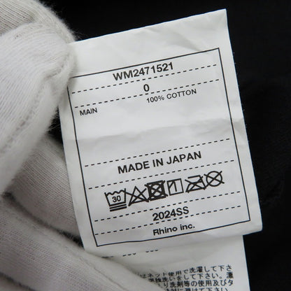WHITE MOUNTAINEERING | ホワイトマウンテニアリング ×BACK TO THE FUTURE 半袖Ｔシャツ WM2471521 ブラック【瀬戸大橋店】