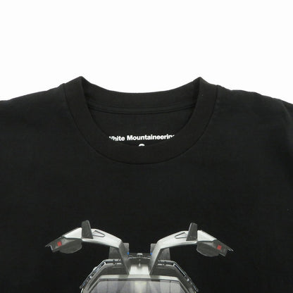 WHITE MOUNTAINEERING | ホワイトマウンテニアリング ×BACK TO THE FUTURE 半袖Ｔシャツ WM2471523 ブラック サイズ：2【瀬戸大橋店】