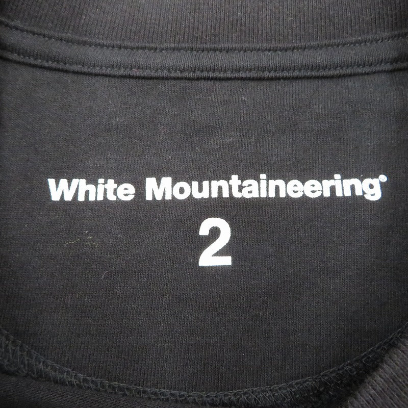 WHITE MOUNTAINEERING | ホワイトマウンテニアリング ×BACK TO THE FUTURE 半袖Ｔシャツ WM2471523 ブラック サイズ：2【瀬戸大橋店】