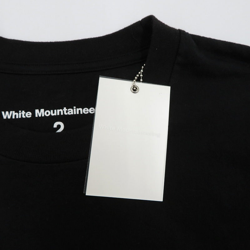 WHITE MOUNTAINEERING | ホワイトマウンテニアリング ×BACK TO THE FUTURE 半袖Ｔシャツ WM2471523 ブラック サイズ：2【瀬戸大橋店】