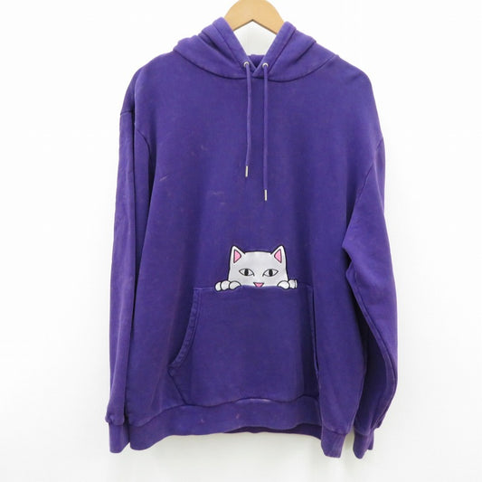 RIPNDIP | リップンディップ パーカー パープル サイズ：L【瀬戸大橋店】