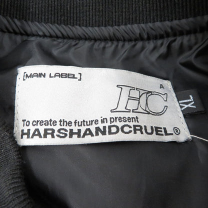 Harsh and Cruel | ハーシュアンドクルーエル スタジャン ブラック サイズ：XL【瀬戸大橋店】