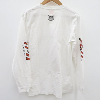 #FR2 | エフアールツー ×SNKRDUNK The Girl T-shirt 長袖Ｔシャツ ホワイト サイズ：M【瀬戸大橋店】