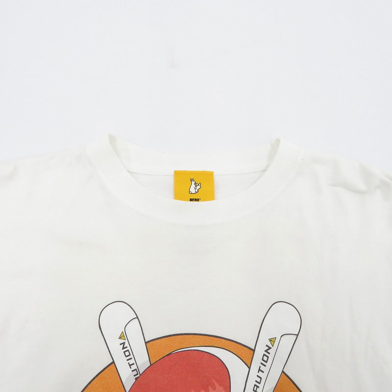 #FR2 | エフアールツー ×SNKRDUNK The Girl T-shirt 長袖Ｔシャツ ホワイト サイズ：M【瀬戸大橋店】