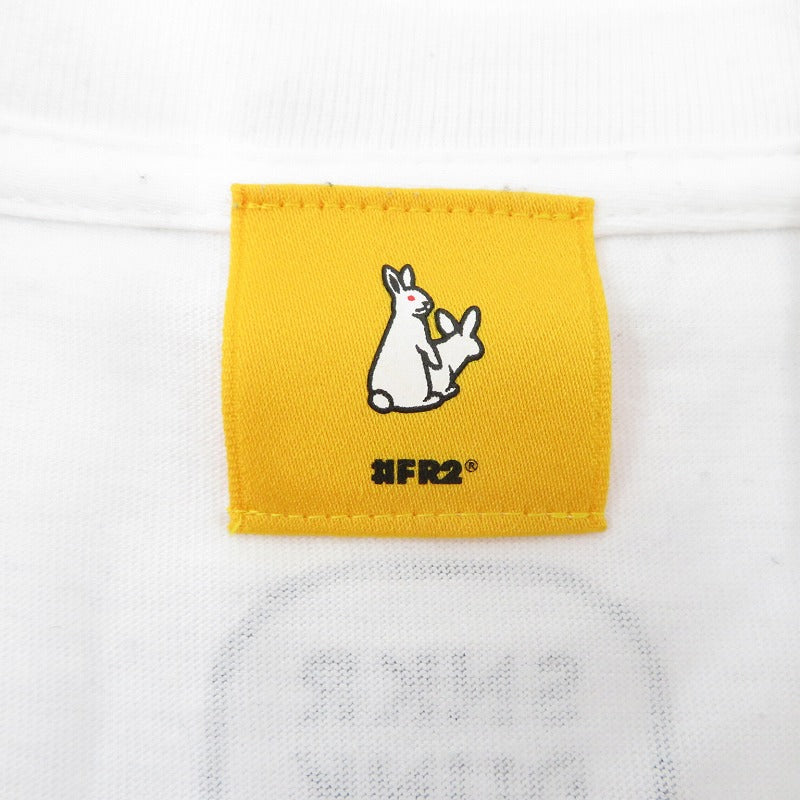 #FR2 | エフアールツー ×SNKRDUNK The Girl T-shirt 長袖Ｔシャツ ホワイト サイズ：M【瀬戸大橋店】