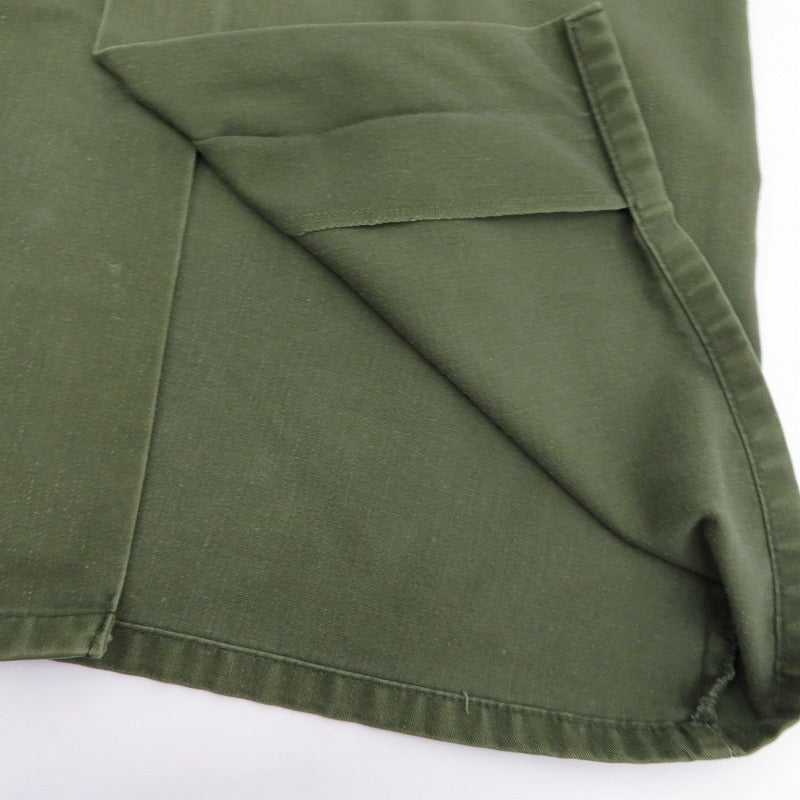 MILITARY衣料 | ミリタリーイリョウ U.S.ARMY/ﾕｰﾃｨﾘﾃｨｰｼｬﾂ 長袖シャツ カーキ【瀬戸大橋店】