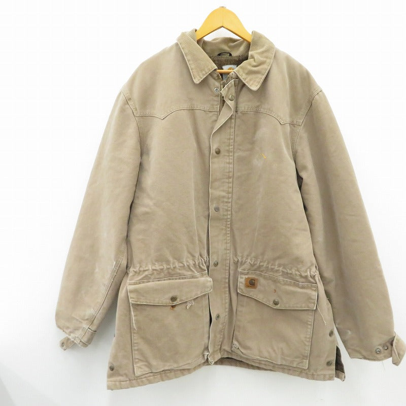 Carhartt | カーハート ﾀﾞｯｸﾊﾝﾃｨﾝｸﾞｼﾞｬｹｯﾄ その他アウター ブラウン【瀬戸大橋店】