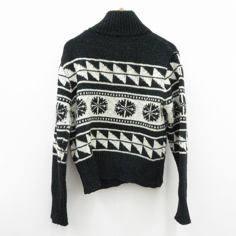 IP-UP TWINKLE COWICHAN CARDIGAN ニット MVFW-KN0222 グリーン サイズ：48【瀬戸大橋店】