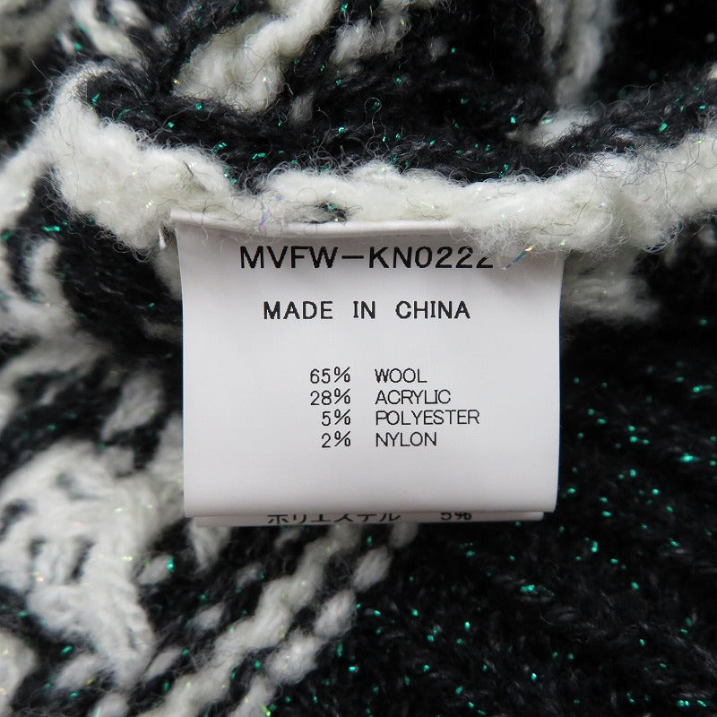 IP-UP TWINKLE COWICHAN CARDIGAN ニット MVFW-KN0222 グリーン サイズ：48【瀬戸大橋店】