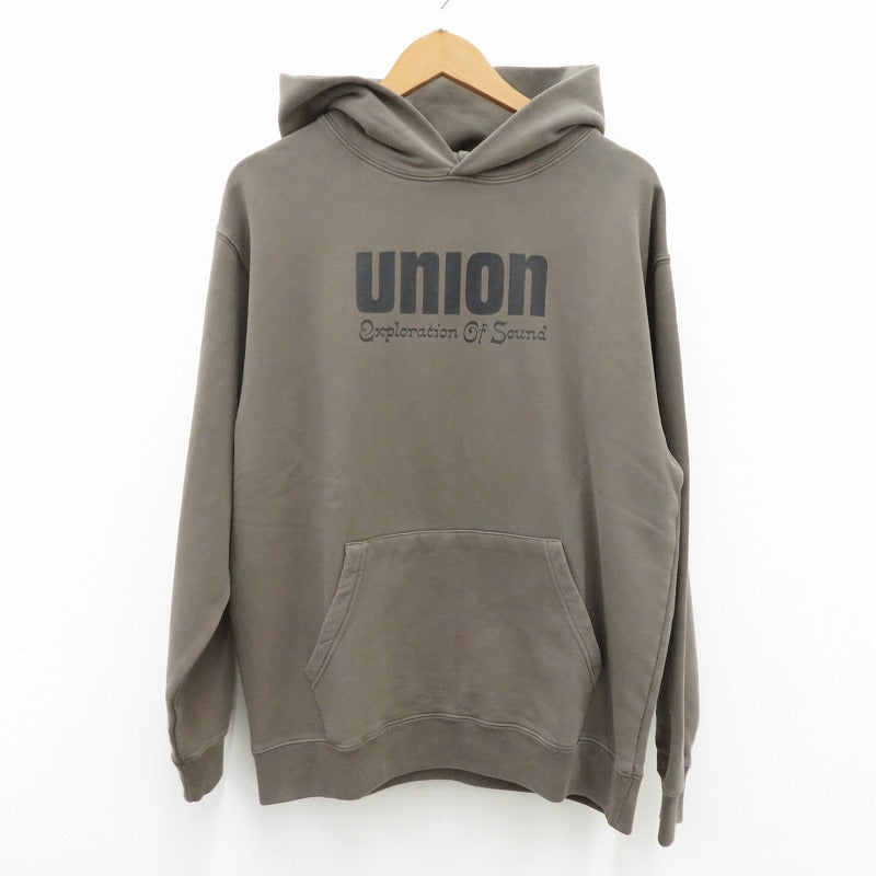 UNION | ユニオン TOKYO ODDESSEY HOOD パーカー KHL128-00002-002 チャコールグレー サイズ：M【瀬戸大橋店】