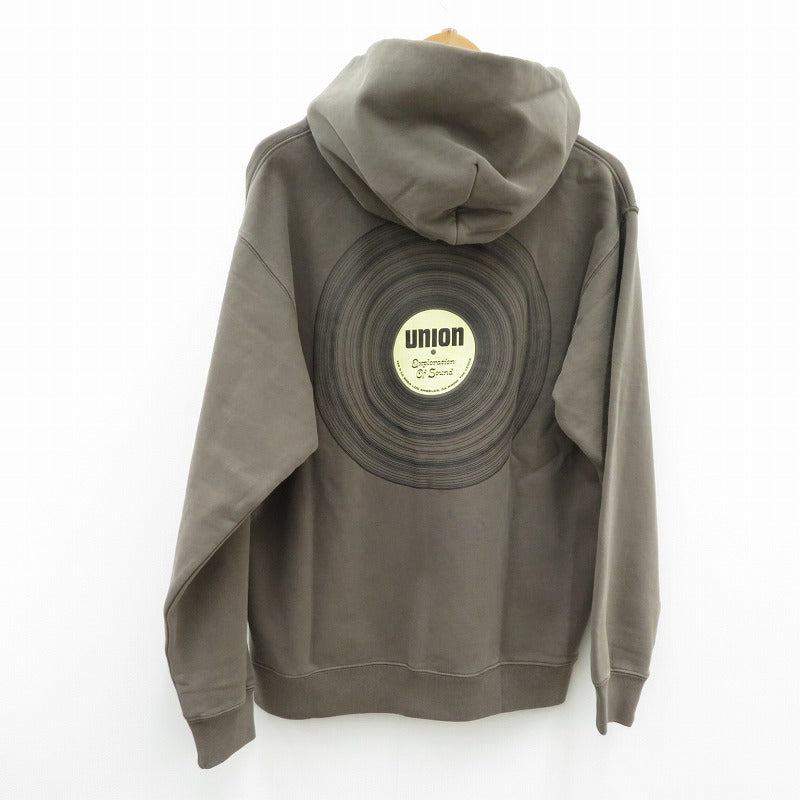 UNION | ユニオン TOKYO ODDESSEY HOOD パーカー KHL128-00002-002 チャコールグレー サイズ：M【瀬戸大橋店】
