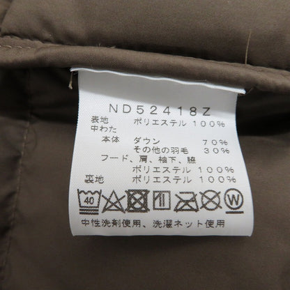 THE NORTH FACE | ザ・ノースフェイス Aconcagua 3 Hoodie ダウンジャケット ND52418Z ブラウン サイズ：XL【瀬戸大橋店】