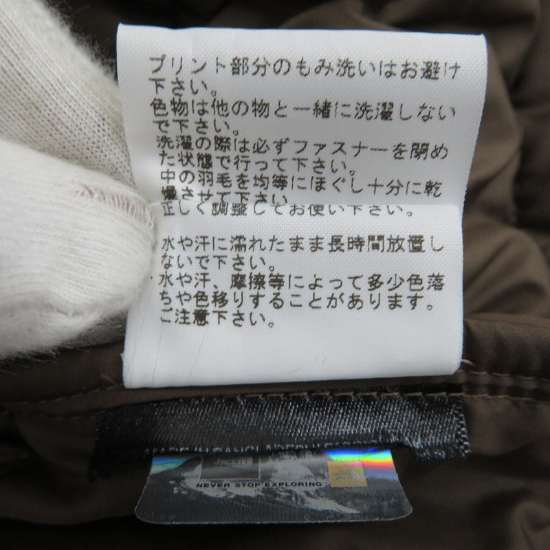THE NORTH FACE | ザ・ノースフェイス Aconcagua 3 Hoodie ダウンジャケット ND52418Z ブラウン サイズ：XL【瀬戸大橋店】