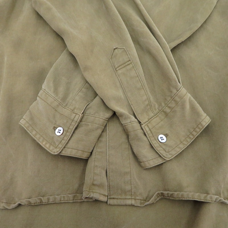 ISSEY MIYAKE | イッセイミヤケ HAI SPORTING GEAR 長袖シャツ カーキ サイズ：M【瀬戸大橋店】