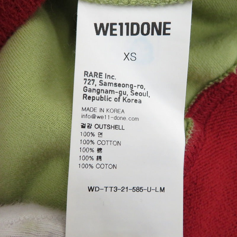 We11Done | ウェルダン タートルネック セーター イエロー サイズ：XS【瀬戸大橋店】