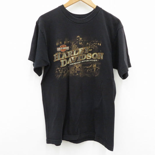 HARLEY-DAVIDSON | ハーレーダビットソン LONGLEY 半袖Ｔシャツ ブラック【瀬戸大橋店】
