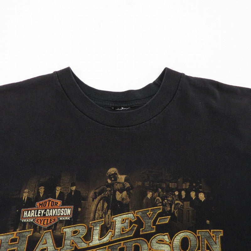 HARLEY-DAVIDSON | ハーレーダビットソン LONGLEY 半袖Ｔシャツ ブラック【瀬戸大橋店】