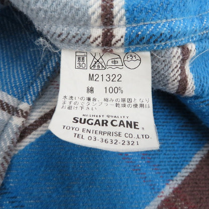 SUGAR CANE | シュガーケーン 長袖シャツ ブルー サイズ：M【瀬戸大橋店】