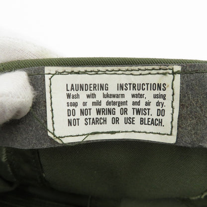 U.S.ARMY/Hot Weather CAP キャップ 8415-01-072-8721 カーキ【瀬戸大橋店】