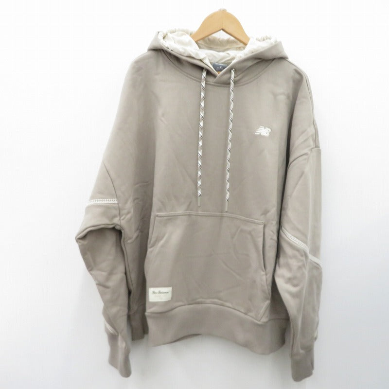 NEW BALANCE | ニューバランス Lunar New Year Sweat Hoodie パーカー ベージュ サイズ：XL【瀬戸大橋店】