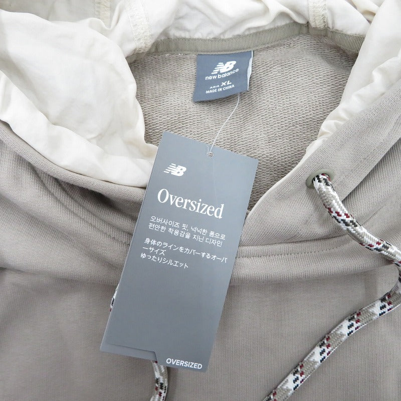 NEW BALANCE | ニューバランス Lunar New Year Sweat Hoodie パーカー ベージュ サイズ：XL【瀬戸大橋店】