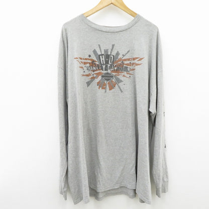 HARLEY-DAVIDSON | ハーレーダビットソン 長袖Ｔシャツ グレー【瀬戸大橋店】