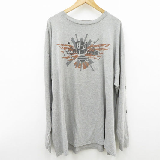 HARLEY-DAVIDSON | ハーレーダビットソン 長袖Ｔシャツ グレー【瀬戸大橋店】