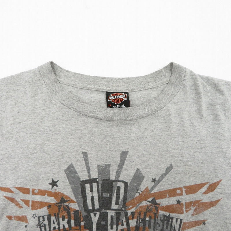 HARLEY-DAVIDSON | ハーレーダビットソン 長袖Ｔシャツ グレー【瀬戸大橋店】