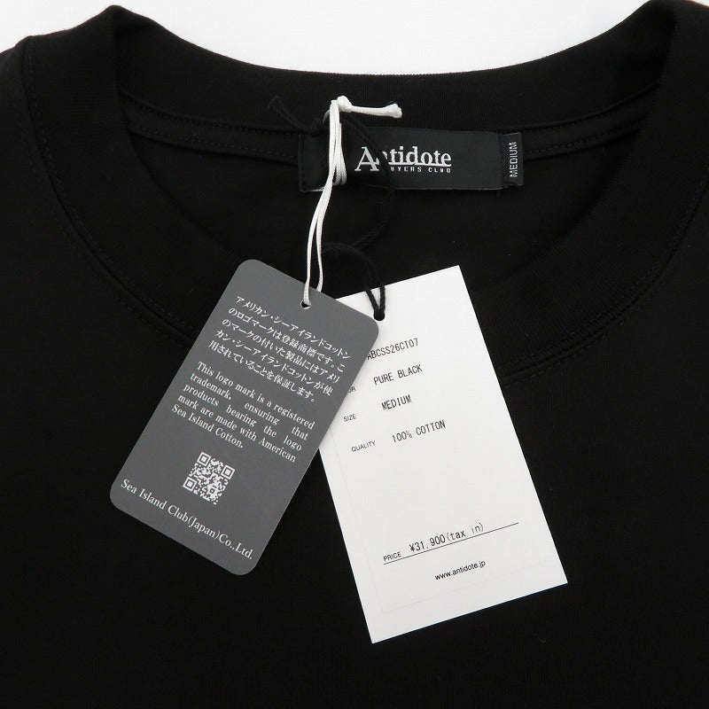 ANTIDOTE BUYERS CLUB | アンチドートバイヤーズクラブ ASIC Oversized L/S OrientalDragon 長袖Ｔシャツ ABCSS26CT07 ブラック サイズ：M【瀬戸大橋店】