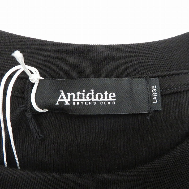 ANTIDOTE BUYERS CLUB | アンチドートバイヤーズクラブ ASIC Oversized L/S OrientalDragon 長袖Ｔシャツ ABCSS26CT07 ブラック サイズ：L【瀬戸大橋店】