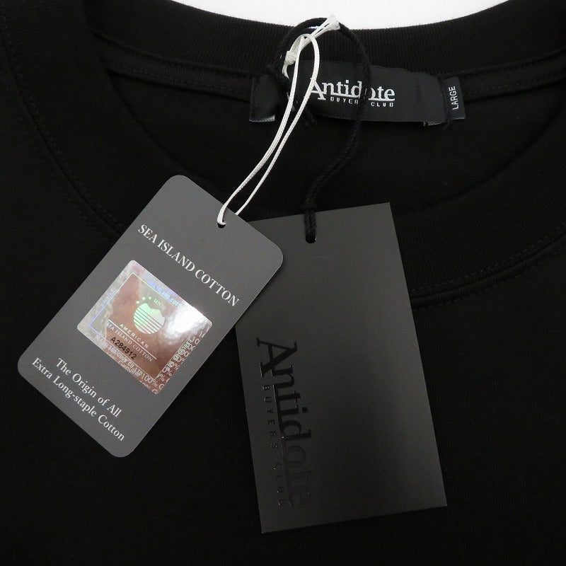 ANTIDOTE BUYERS CLUB | アンチドートバイヤーズクラブ ASIC Oversized L/S OrientalDragon 長袖Ｔシャツ ABCSS26CT07 ブラック サイズ：L【瀬戸大橋店】