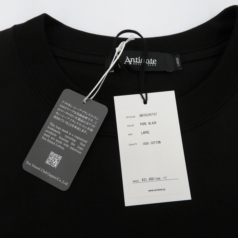 ANTIDOTE BUYERS CLUB | アンチドートバイヤーズクラブ ASIC Oversized L/S OrientalDragon 長袖Ｔシャツ ABCSS26CT07 ブラック サイズ：L【瀬戸大橋店】