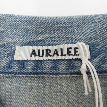 AURALEE | オーラリー FADED SELVEDGE LIGHT DENIM デニム A26SB01DE ブルー サイズ：3【瀬戸大橋店】