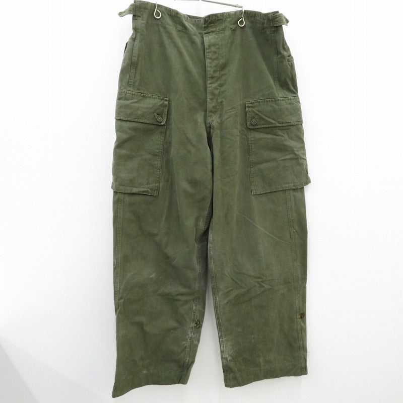 MILITARY衣料 | ミリタリーイリョウ A.M.SEYNAEVE パンツ カーキグリーン【瀬戸大橋店】