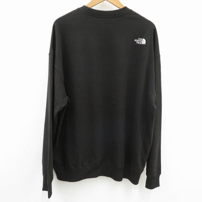 THE NORTH FACE | ザ・ノースフェイス NEVER STOP ING Crew スウェット NT12444 ブラック サイズ：XXL【瀬戸大橋店】
