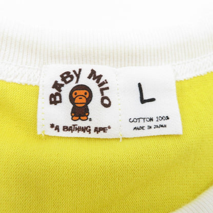 A BATHING APE | アベイシングエイプ BABYMILO TEE 半袖Ｔシャツ ホワイト サイズ：L【瀬戸大橋店】