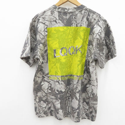 LQQK STUDIO | ルックスタジオ Dsmg Box Logo Camo S/S Tee 半袖Ｔシャツ LQS26DSMG グレー サイズ：M【瀬戸大橋店】